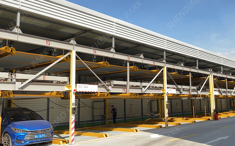 升降橫移機械式立體停車庫